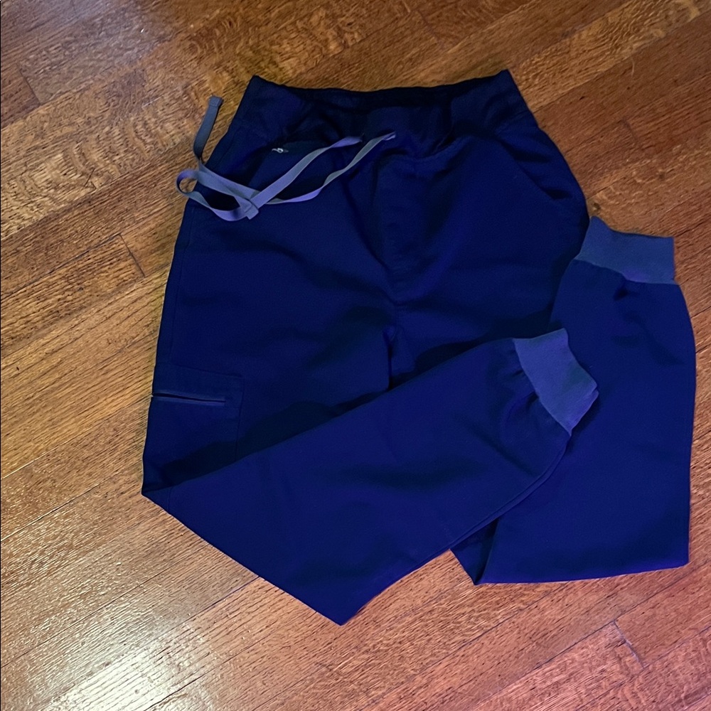 Figs Navy Blue Zamora Joggers BRAND NEW NEVER WORN